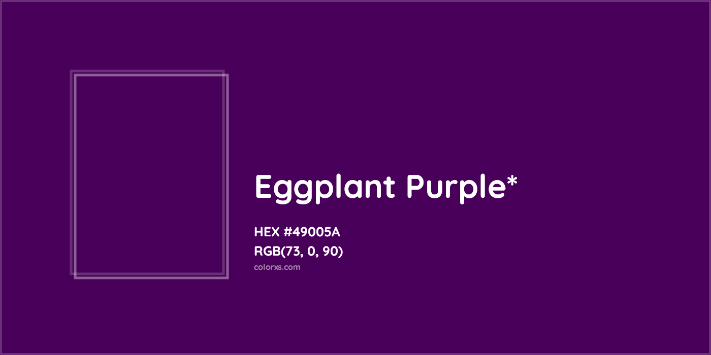 HEX #49005A Color Name, Color Code, Palettes, Similar Paints, Images