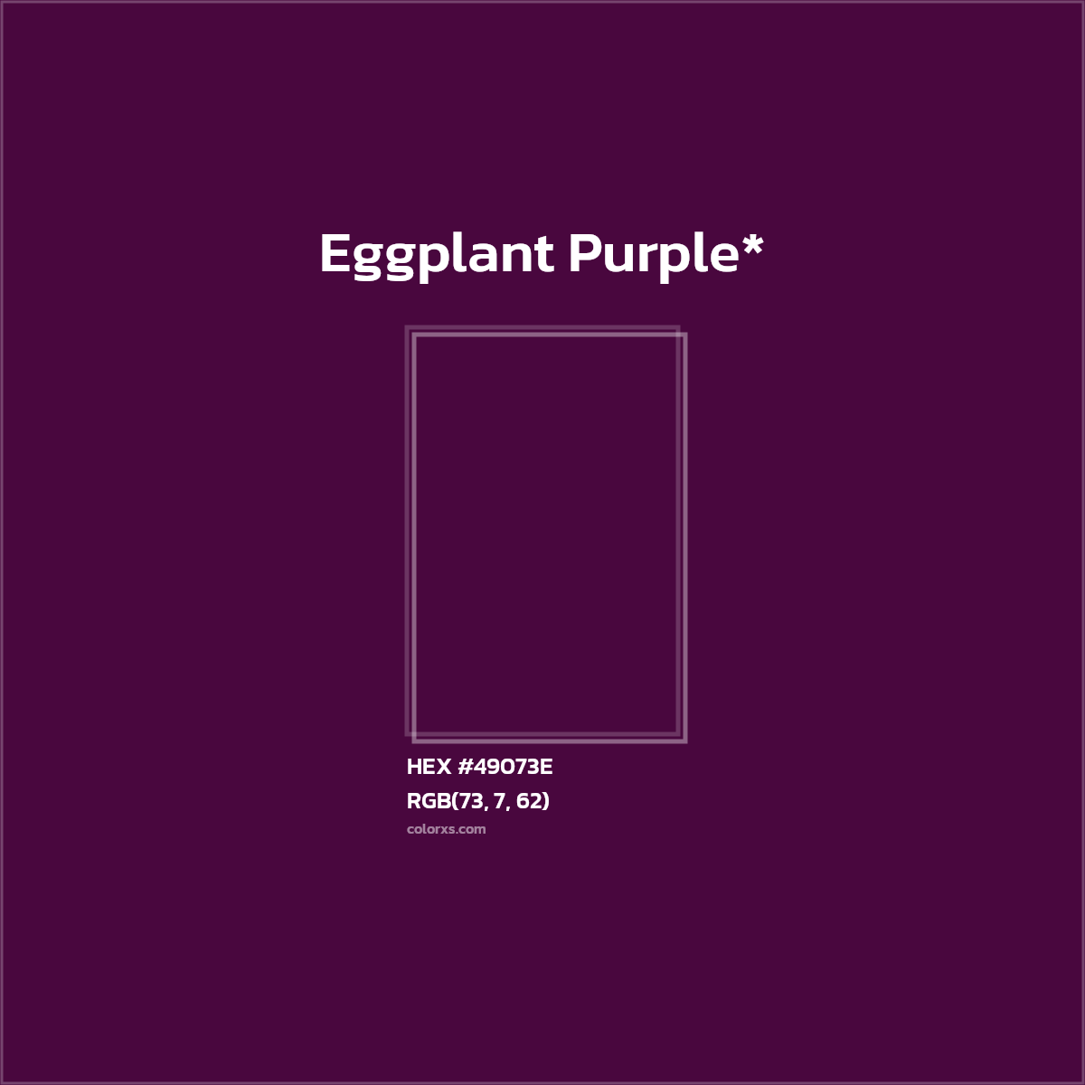 HEX #49073E Color Name, Color Code, Palettes, Similar Paints, Images
