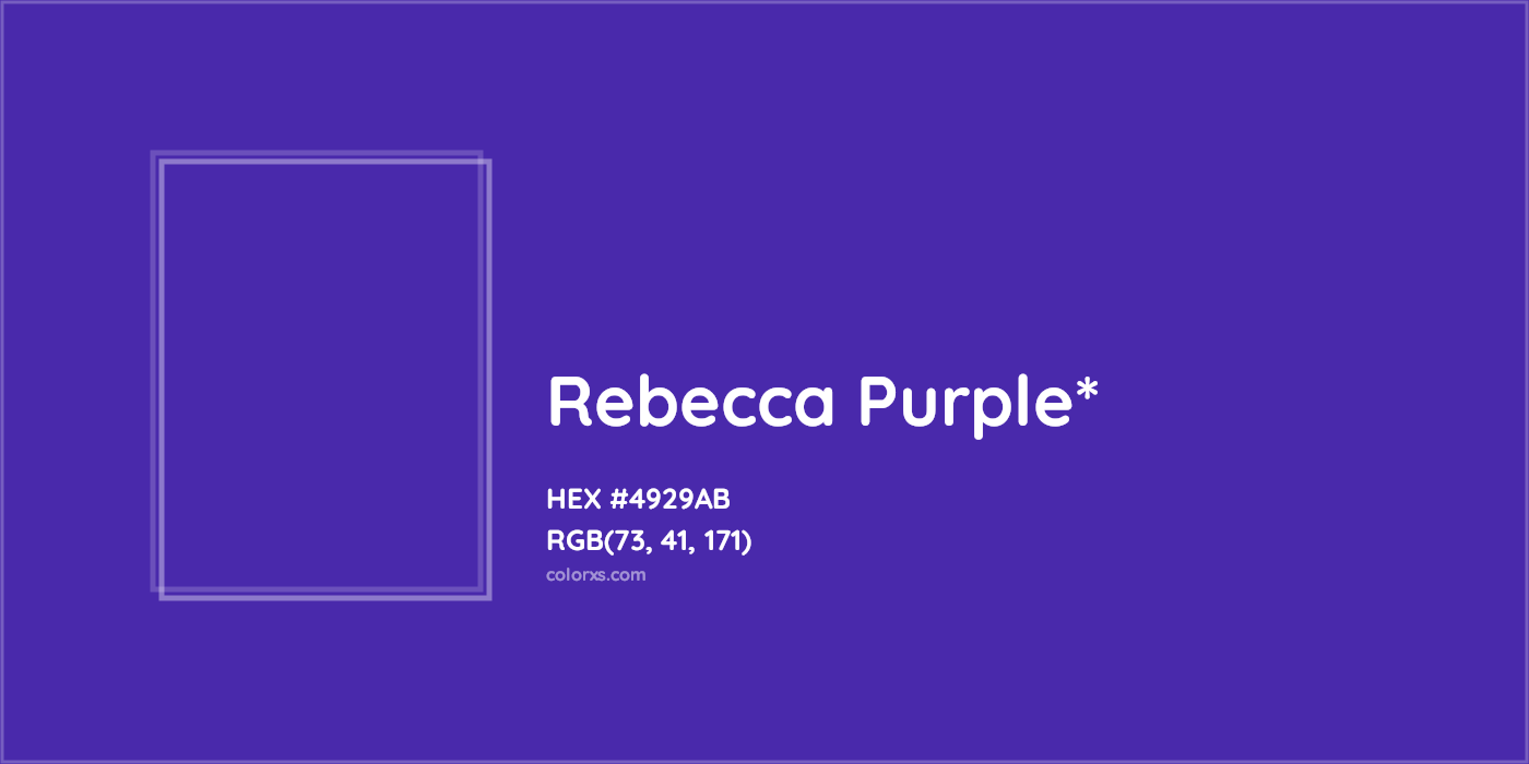 HEX #4929AB Color Name, Color Code, Palettes, Similar Paints, Images