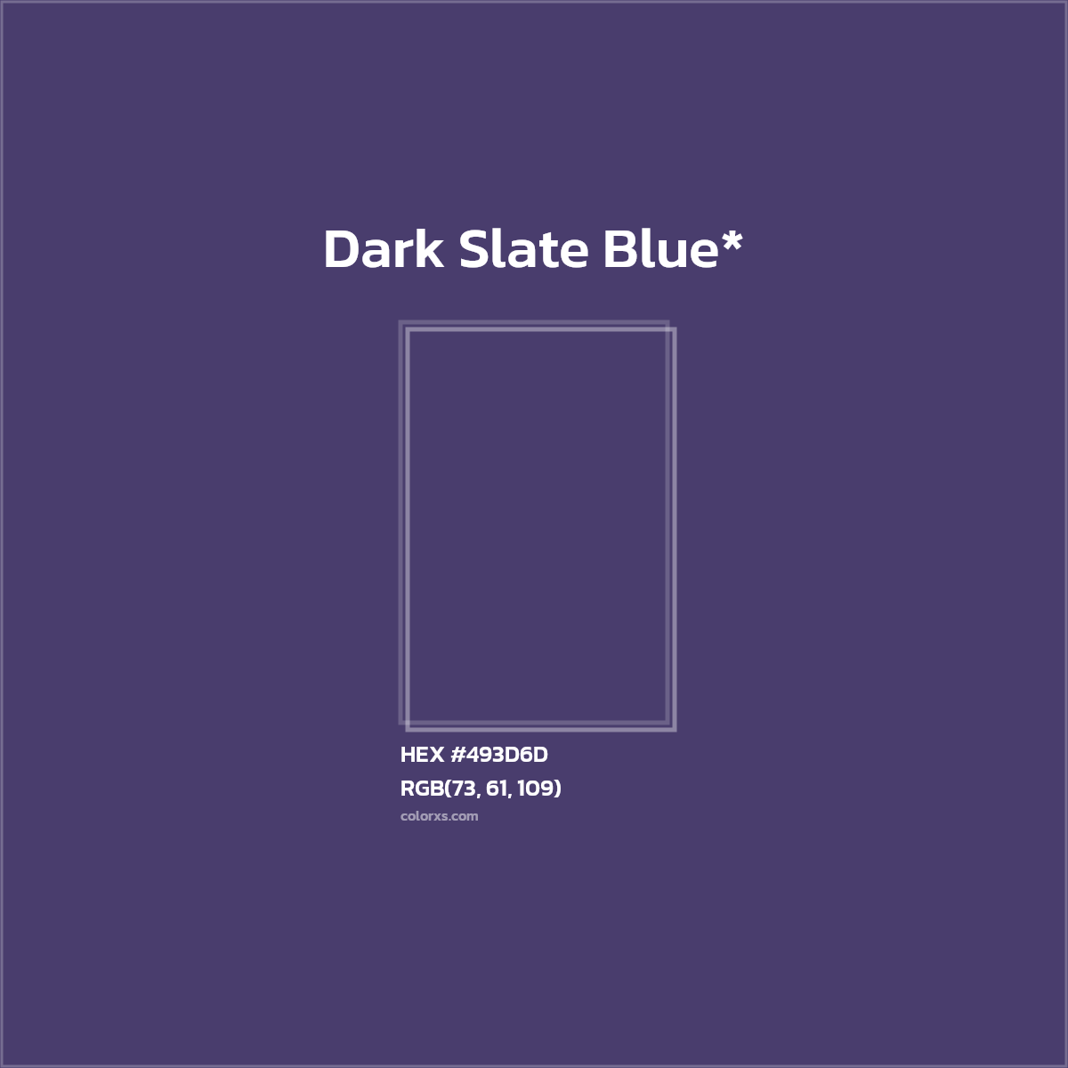 HEX #493D6D Color Name, Color Code, Palettes, Similar Paints, Images
