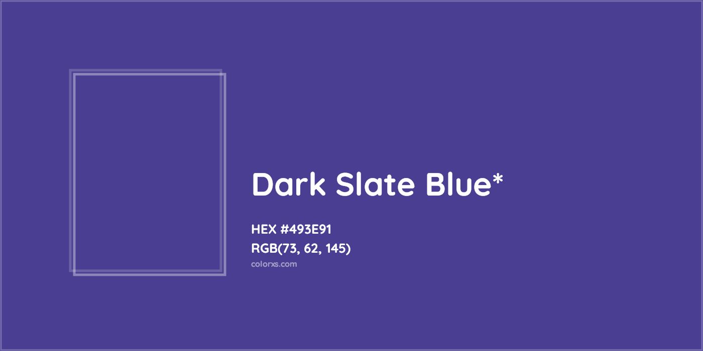 HEX #493E91 Color Name, Color Code, Palettes, Similar Paints, Images