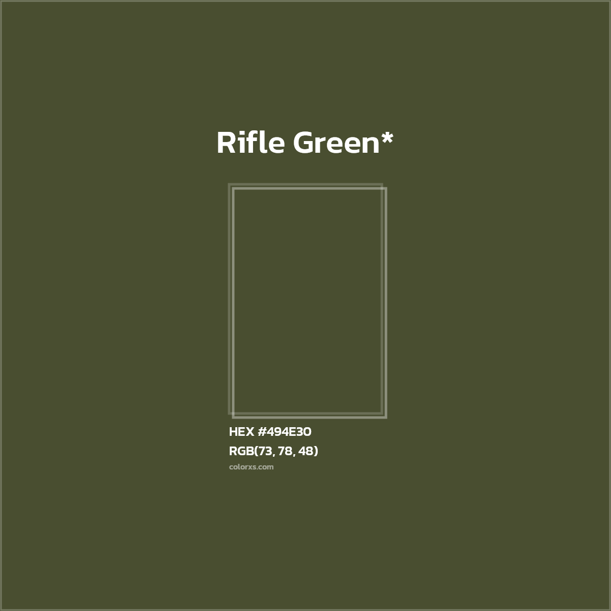 HEX #494E30 Color Name, Color Code, Palettes, Similar Paints, Images