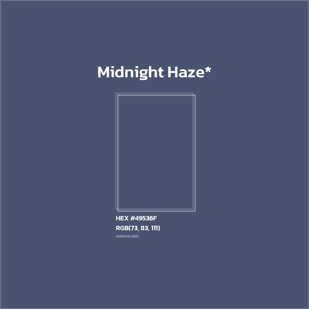 HEX #49536F Color Name, Color Code, Palettes, Similar Paints, Images