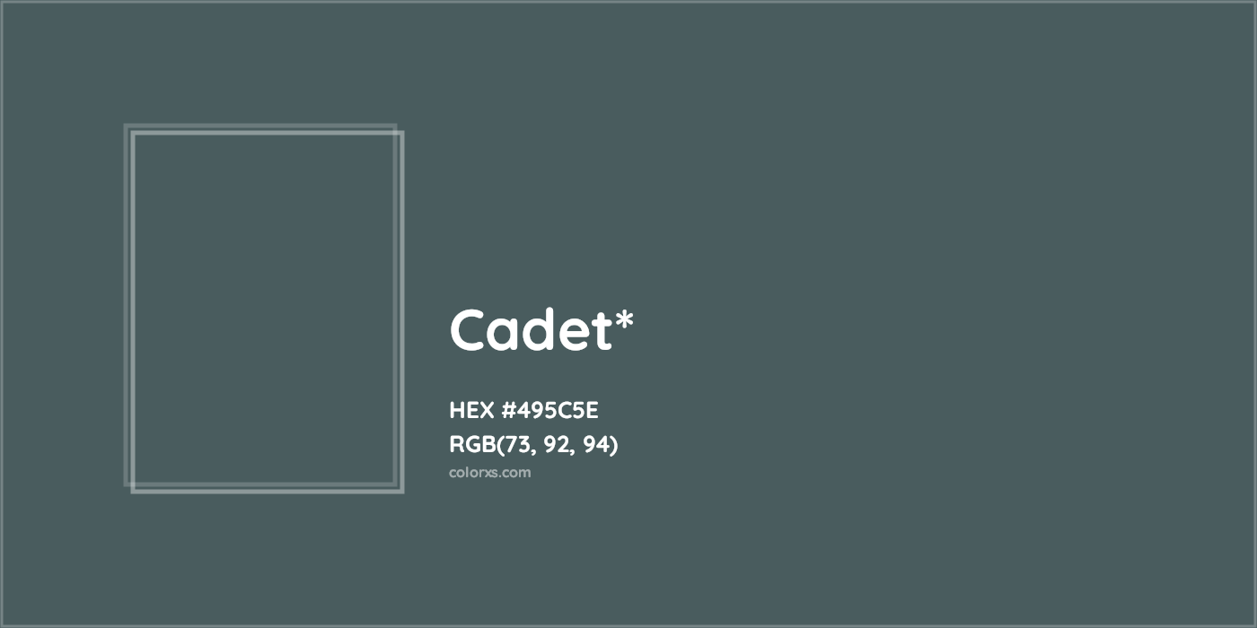 HEX #495C5E Color Name, Color Code, Palettes, Similar Paints, Images