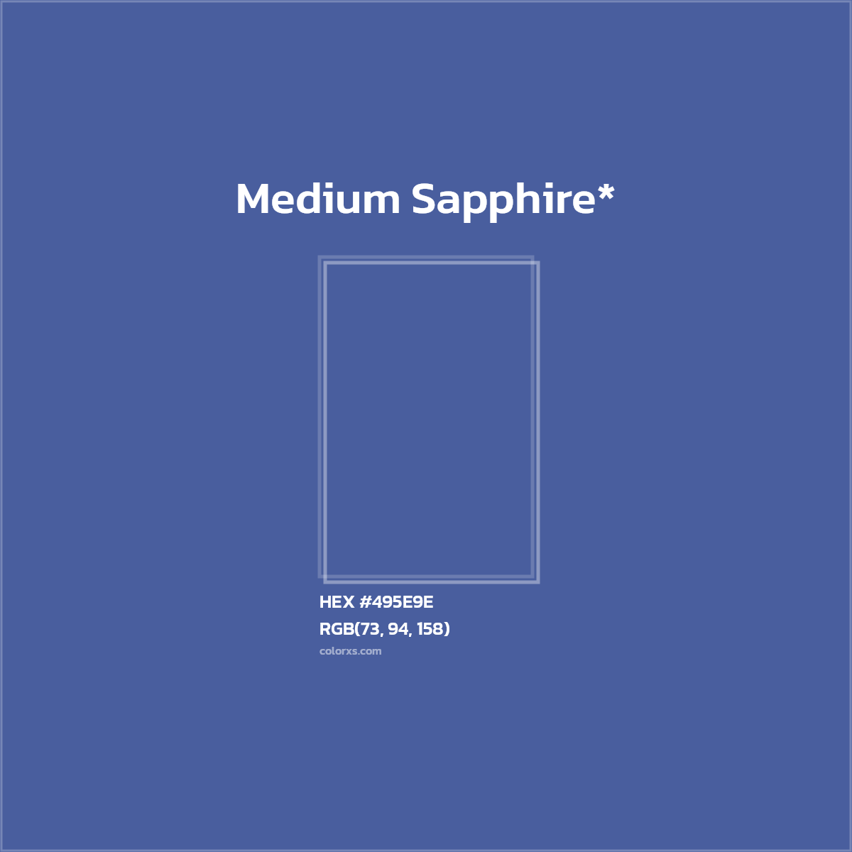 HEX #495E9E Color Name, Color Code, Palettes, Similar Paints, Images