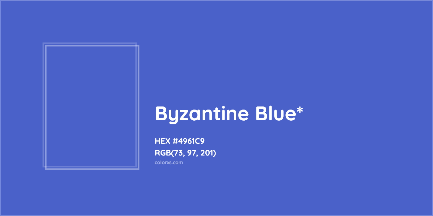 HEX #4961C9 Color Name, Color Code, Palettes, Similar Paints, Images