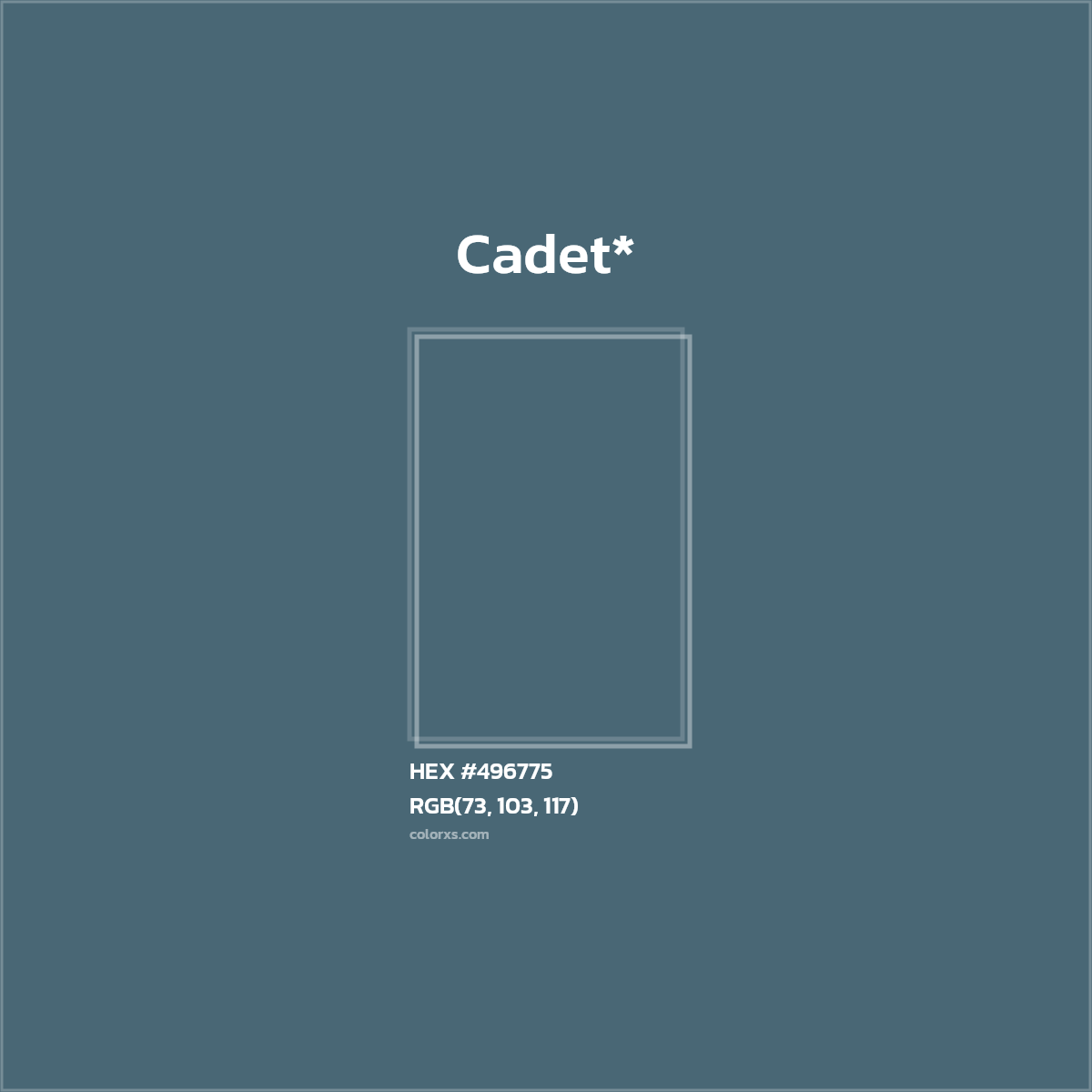 HEX #496775 Color Name, Color Code, Palettes, Similar Paints, Images