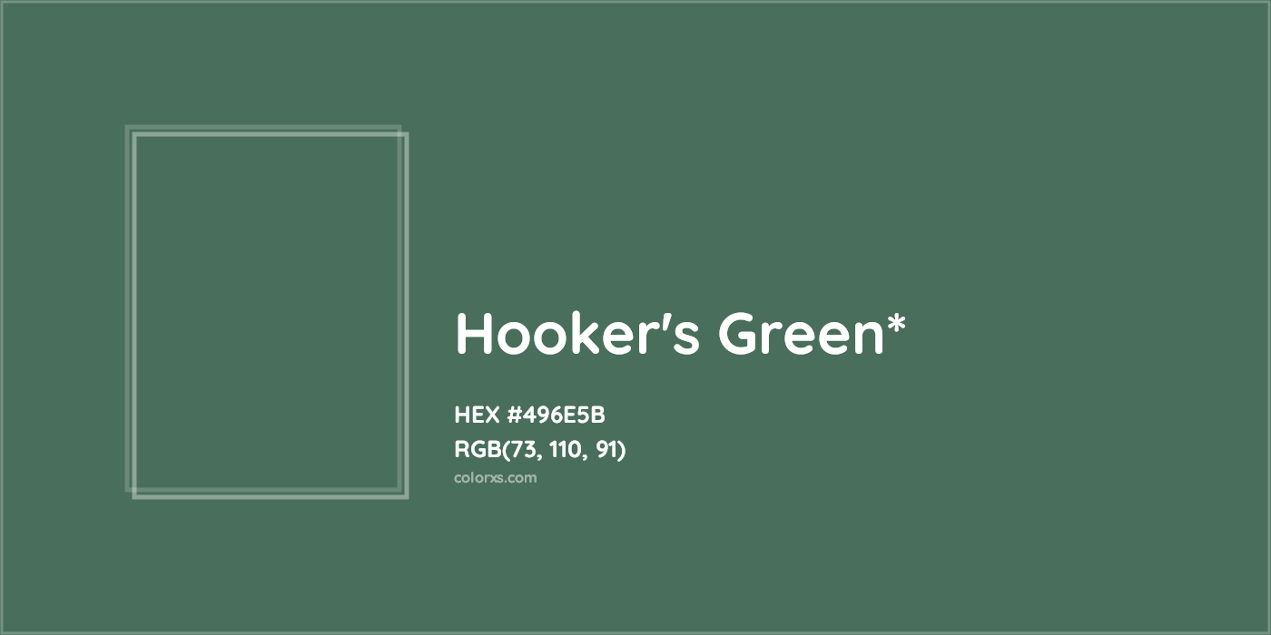 HEX #496E5B Color Name, Color Code, Palettes, Similar Paints, Images