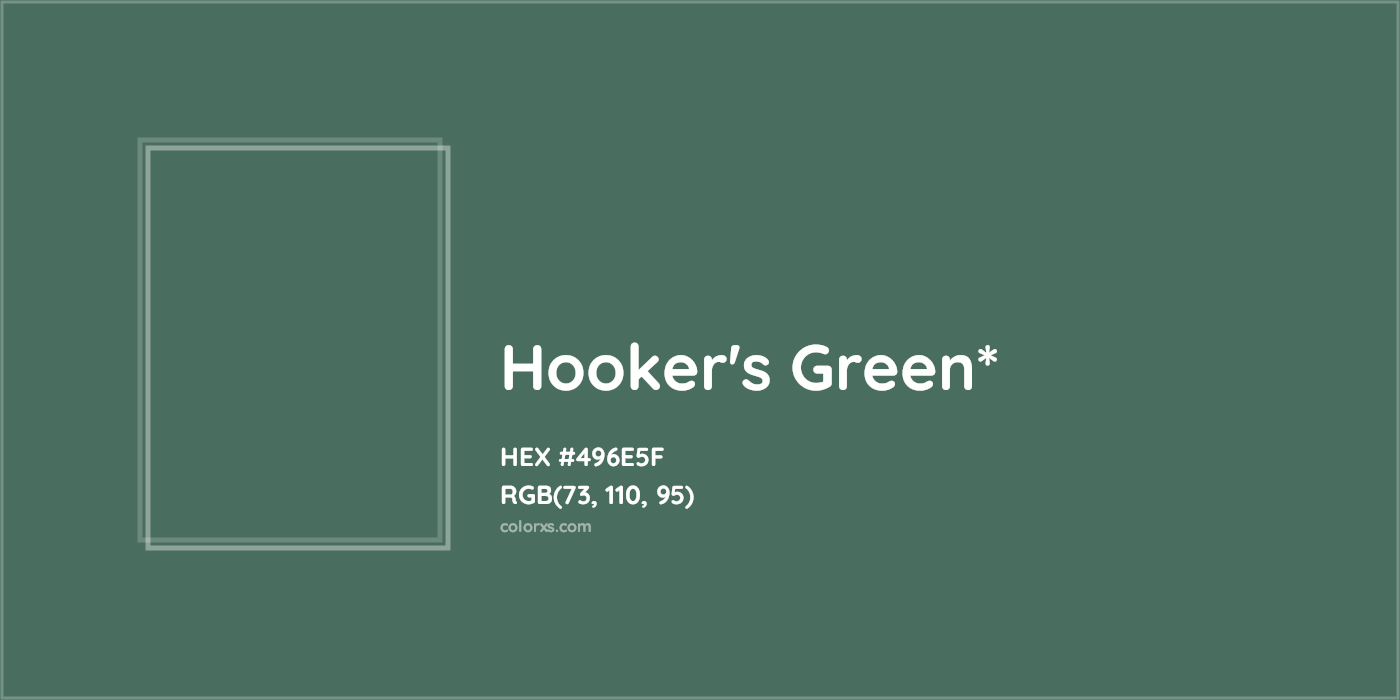 HEX #496E5F Color Name, Color Code, Palettes, Similar Paints, Images