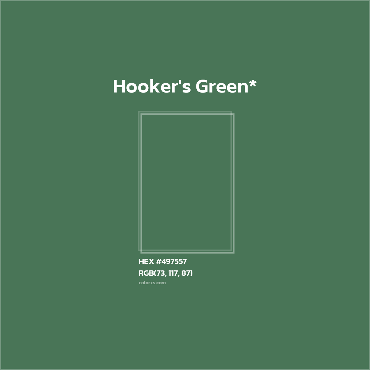 HEX #497557 Color Name, Color Code, Palettes, Similar Paints, Images