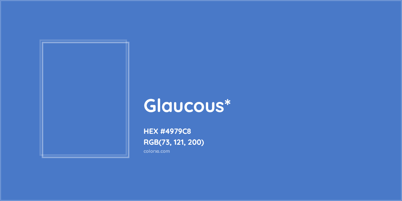 HEX #4979C8 Color Name, Color Code, Palettes, Similar Paints, Images