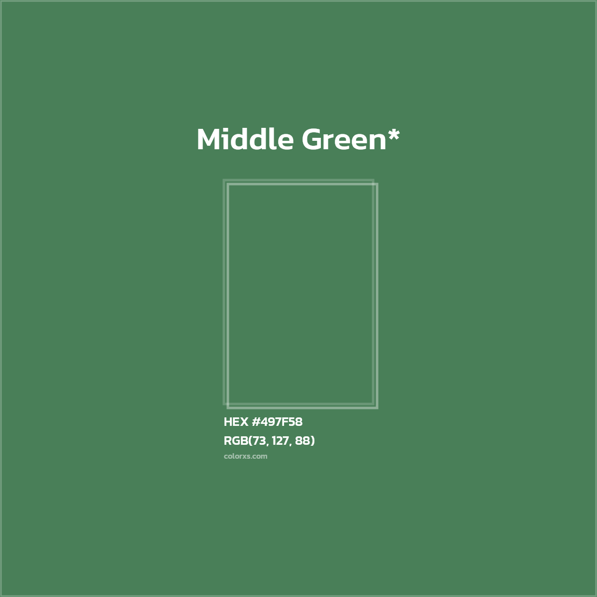 HEX #497F58 Color Name, Color Code, Palettes, Similar Paints, Images