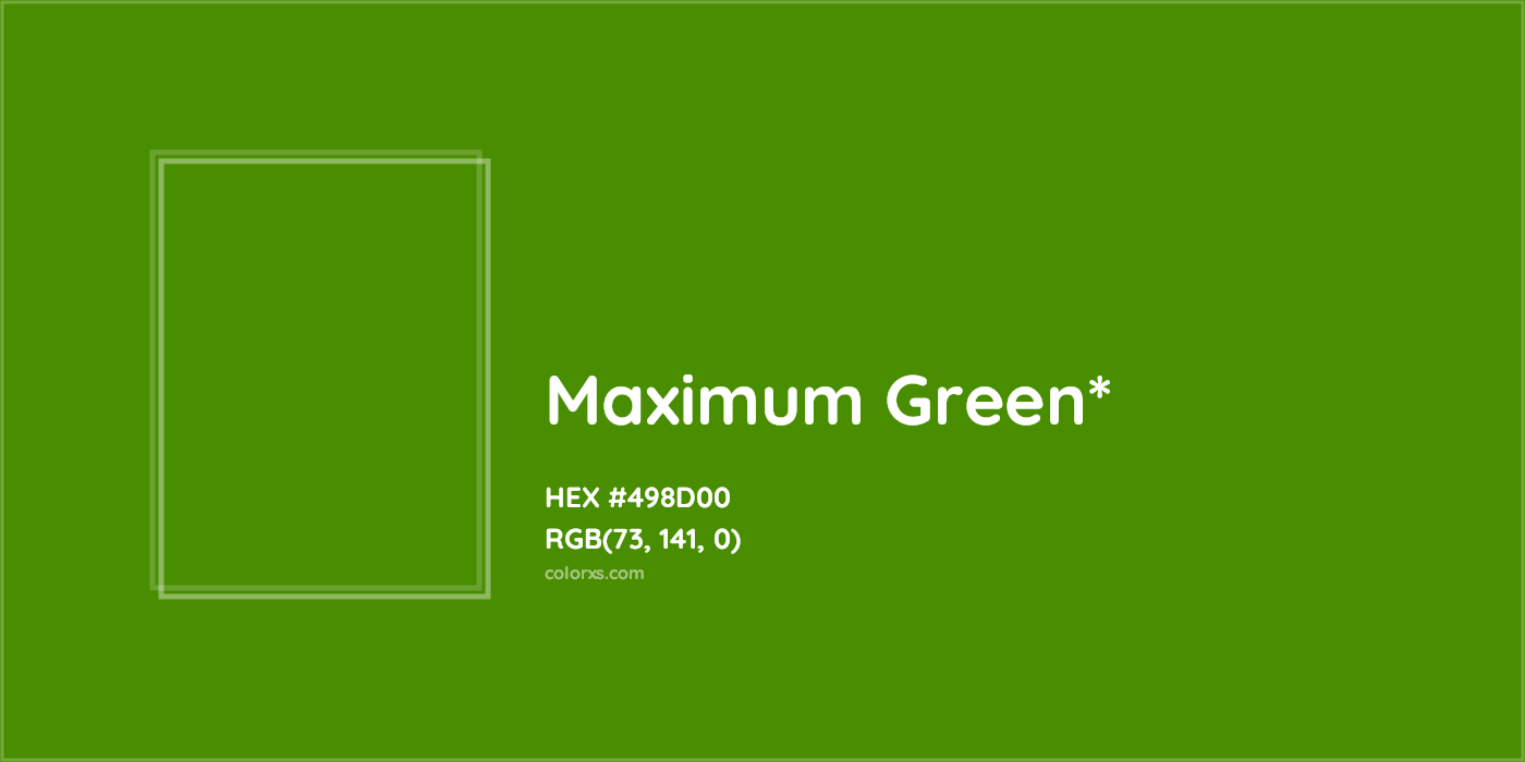 HEX #498D00 Color Name, Color Code, Palettes, Similar Paints, Images
