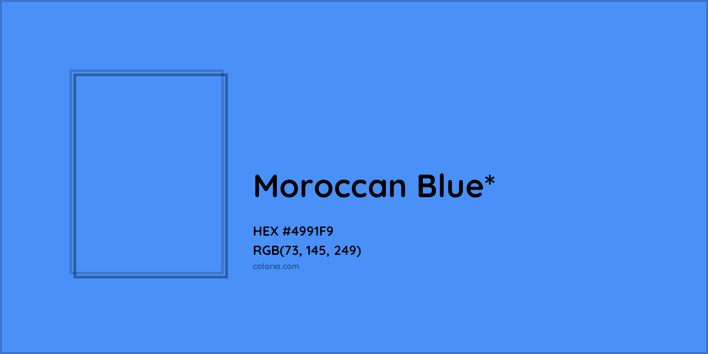 HEX #4991F9 Color Name, Color Code, Palettes, Similar Paints, Images