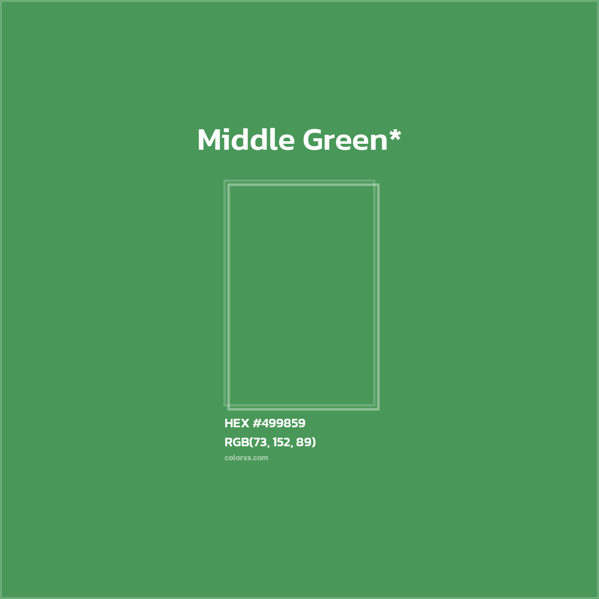 HEX #499859 Color Name, Color Code, Palettes, Similar Paints, Images