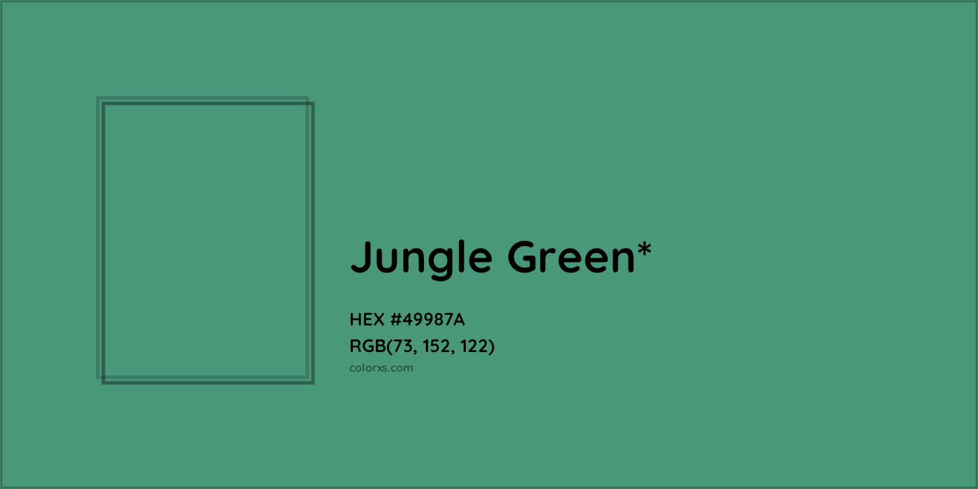 HEX #49987A Color Name, Color Code, Palettes, Similar Paints, Images