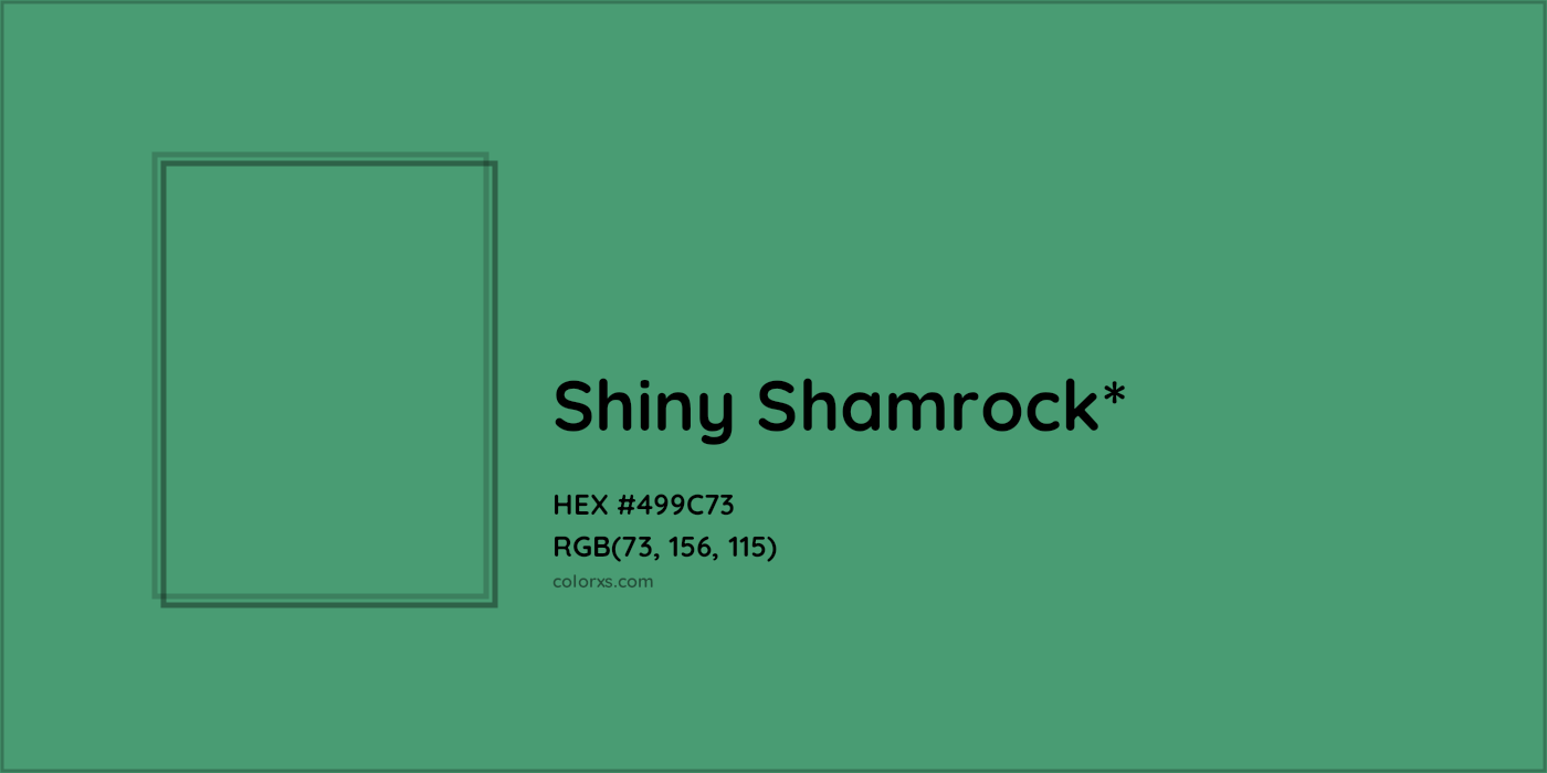 HEX #499C73 Color Name, Color Code, Palettes, Similar Paints, Images