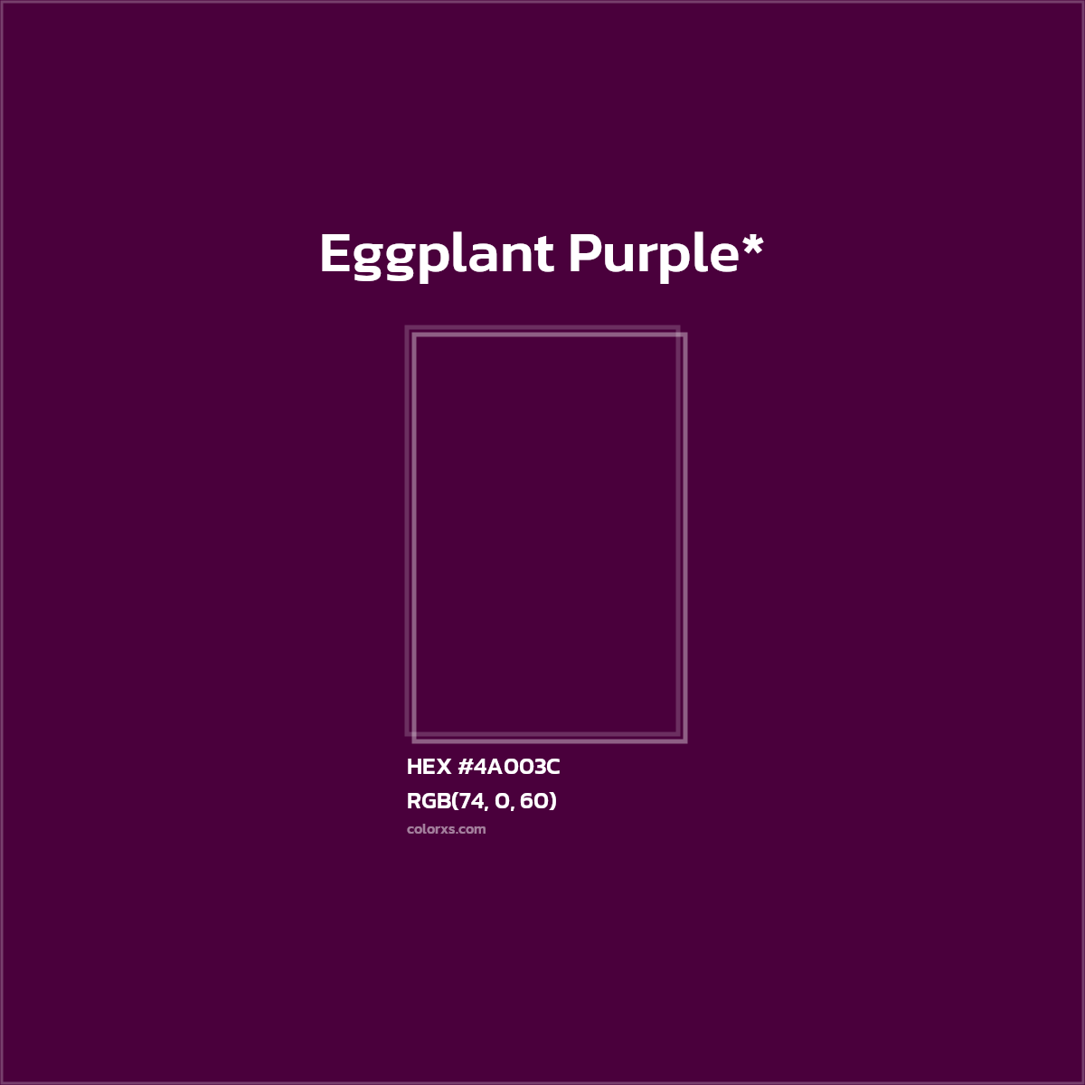 HEX #4A003C Color Name, Color Code, Palettes, Similar Paints, Images