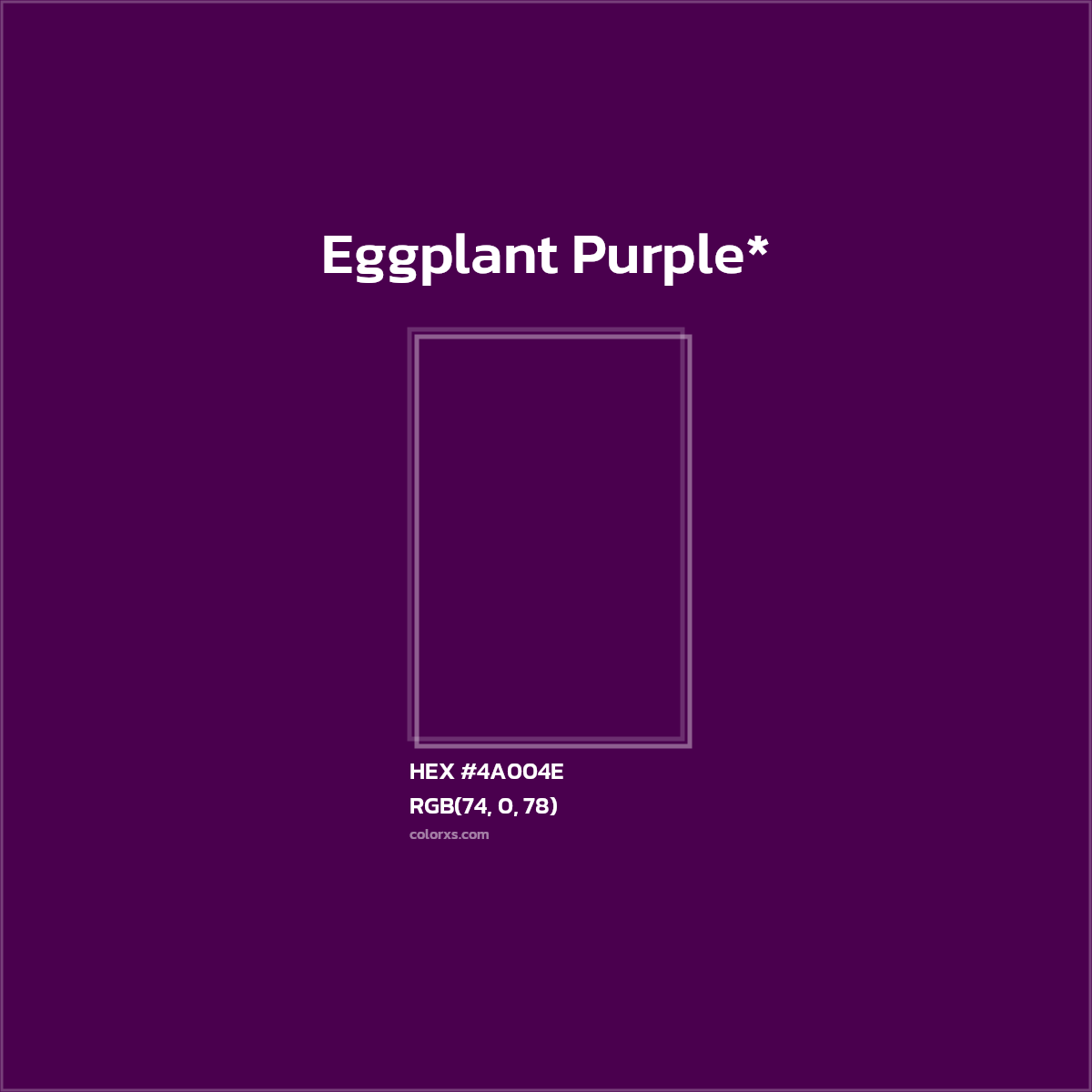 HEX #4A004E Color Name, Color Code, Palettes, Similar Paints, Images