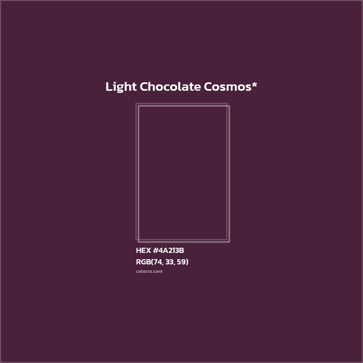 HEX #4A213B Color Name, Color Code, Palettes, Similar Paints, Images