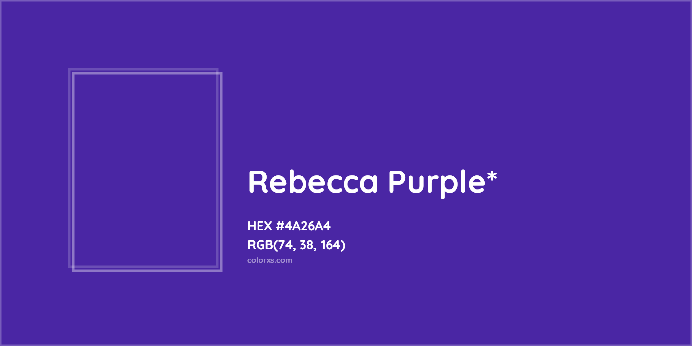 HEX #4A26A4 Color Name, Color Code, Palettes, Similar Paints, Images