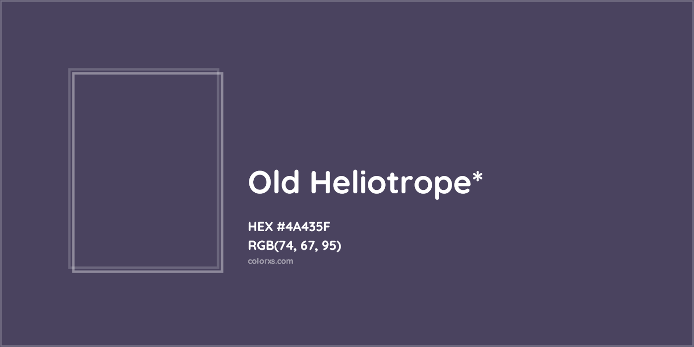 HEX #4A435F Color Name, Color Code, Palettes, Similar Paints, Images
