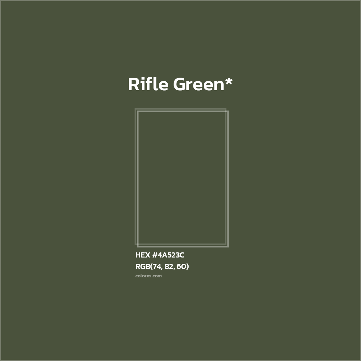 HEX #4A523C Color Name, Color Code, Palettes, Similar Paints, Images