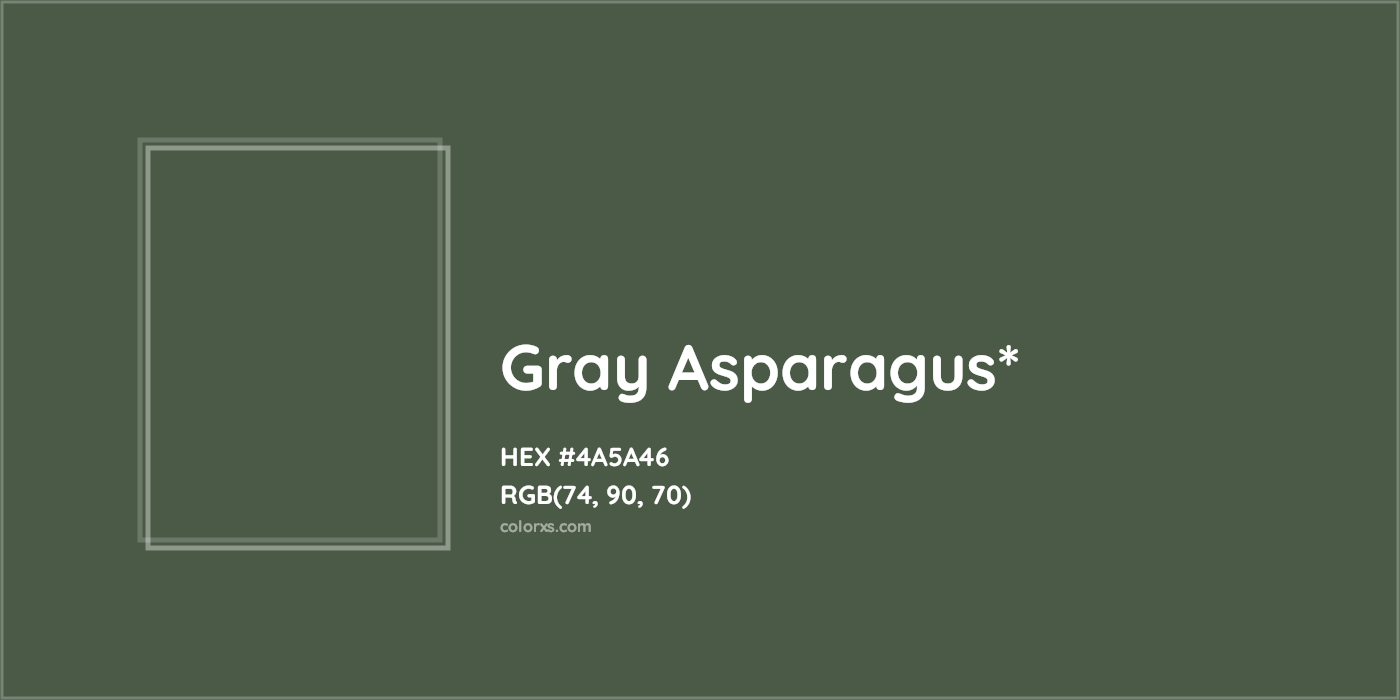 HEX #4A5A46 Color Name, Color Code, Palettes, Similar Paints, Images