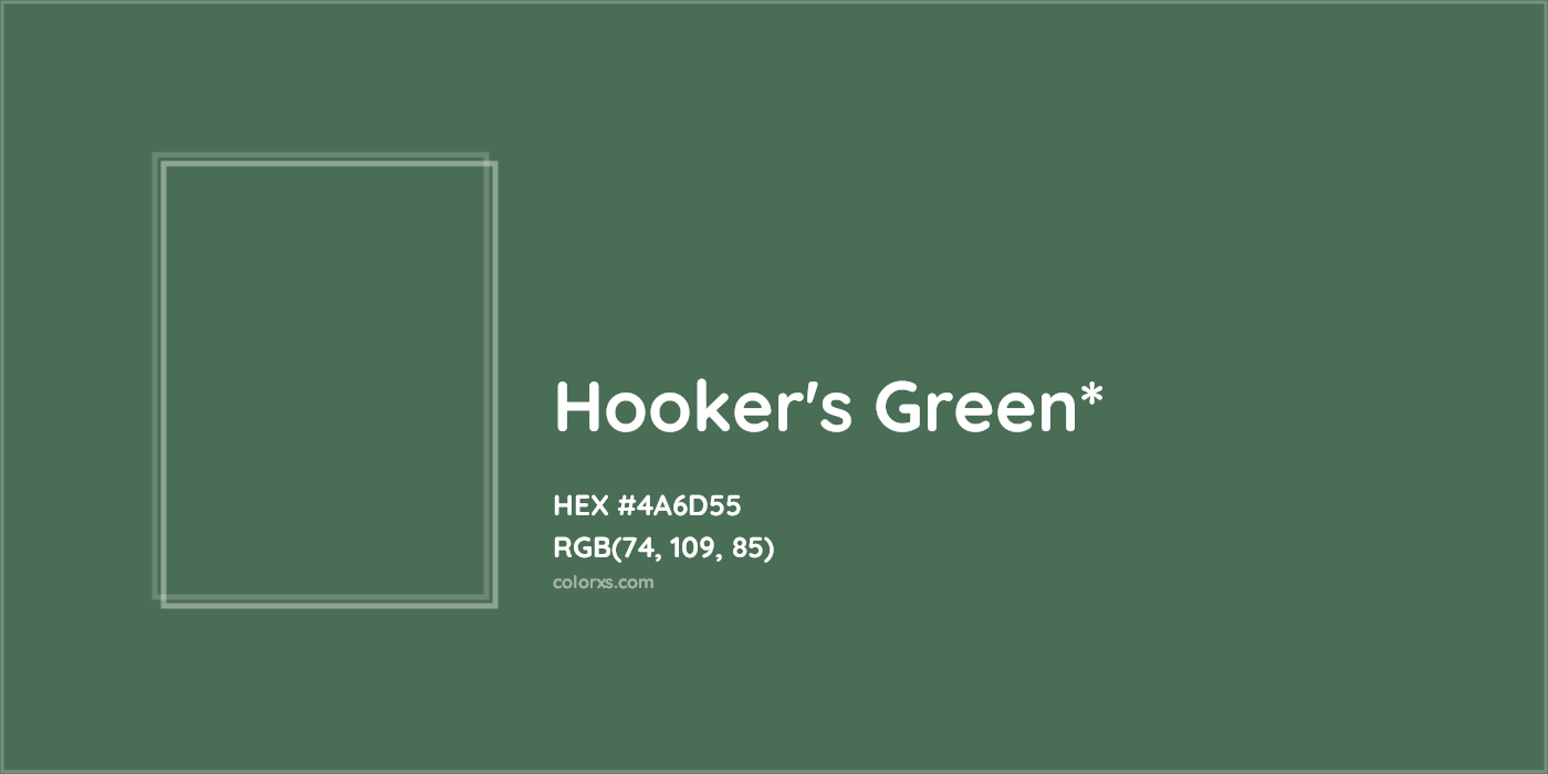 HEX #4A6D55 Color Name, Color Code, Palettes, Similar Paints, Images