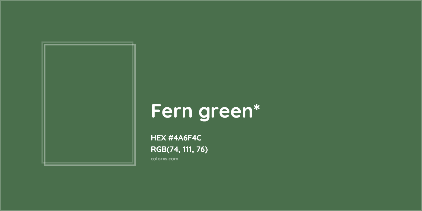 HEX #4A6F4C Color Name, Color Code, Palettes, Similar Paints, Images