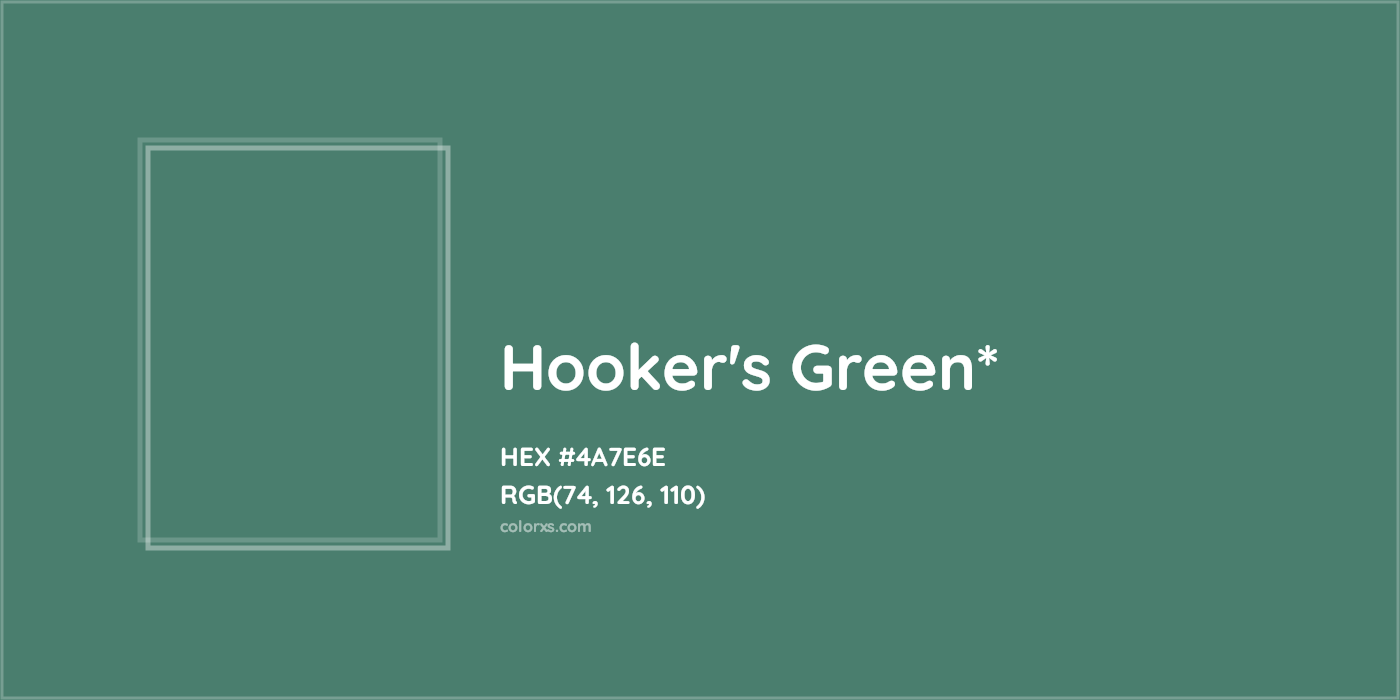 HEX #4A7E6E Color Name, Color Code, Palettes, Similar Paints, Images