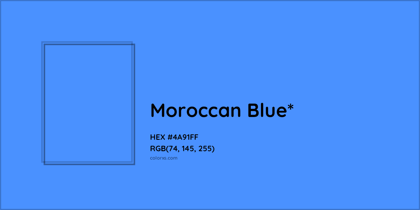 HEX #4A91FF Color Name, Color Code, Palettes, Similar Paints, Images