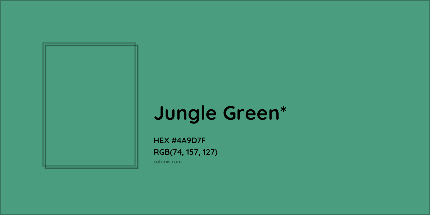 HEX #4A9D7F Color Name, Color Code, Palettes, Similar Paints, Images