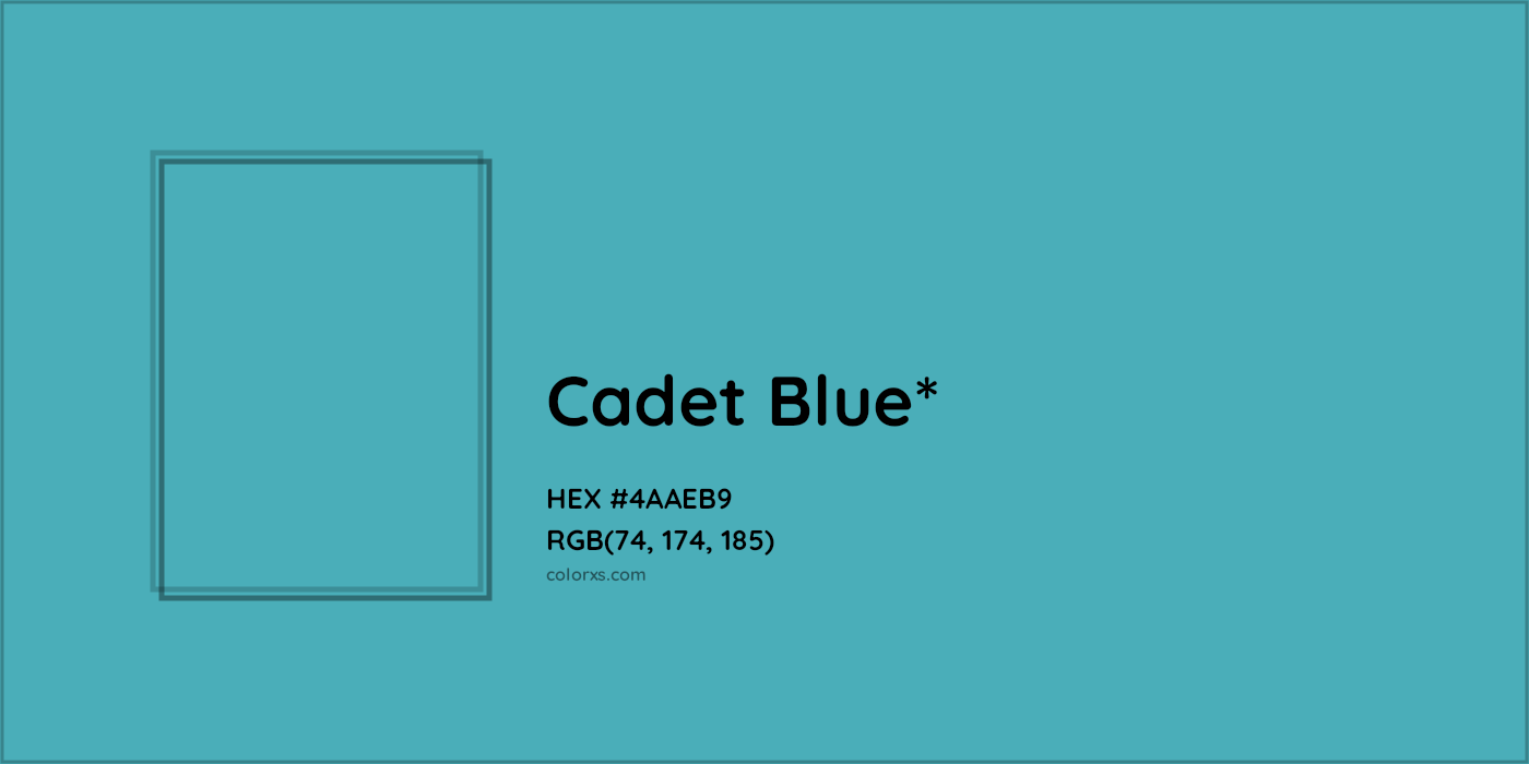 HEX #4AAEB9 Color Name, Color Code, Palettes, Similar Paints, Images