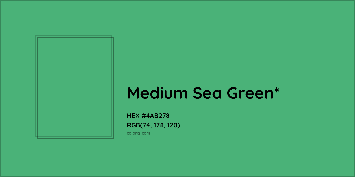 HEX #4AB278 Color Name, Color Code, Palettes, Similar Paints, Images