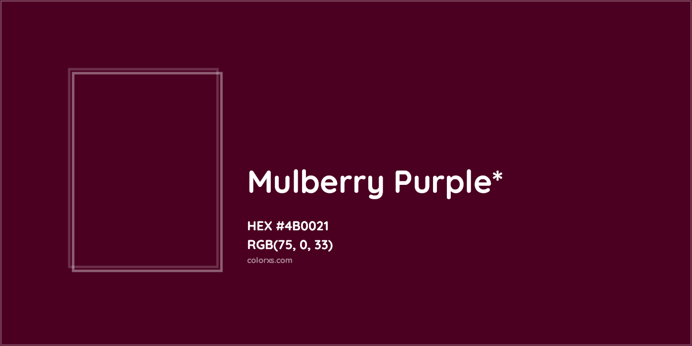 HEX #4B0021 Color Name, Color Code, Palettes, Similar Paints, Images