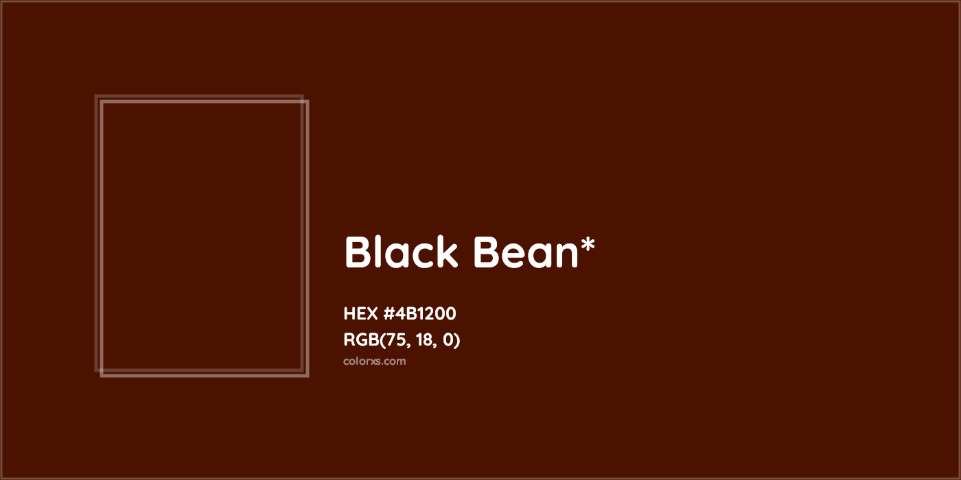 HEX #4B1200 Color Name, Color Code, Palettes, Similar Paints, Images