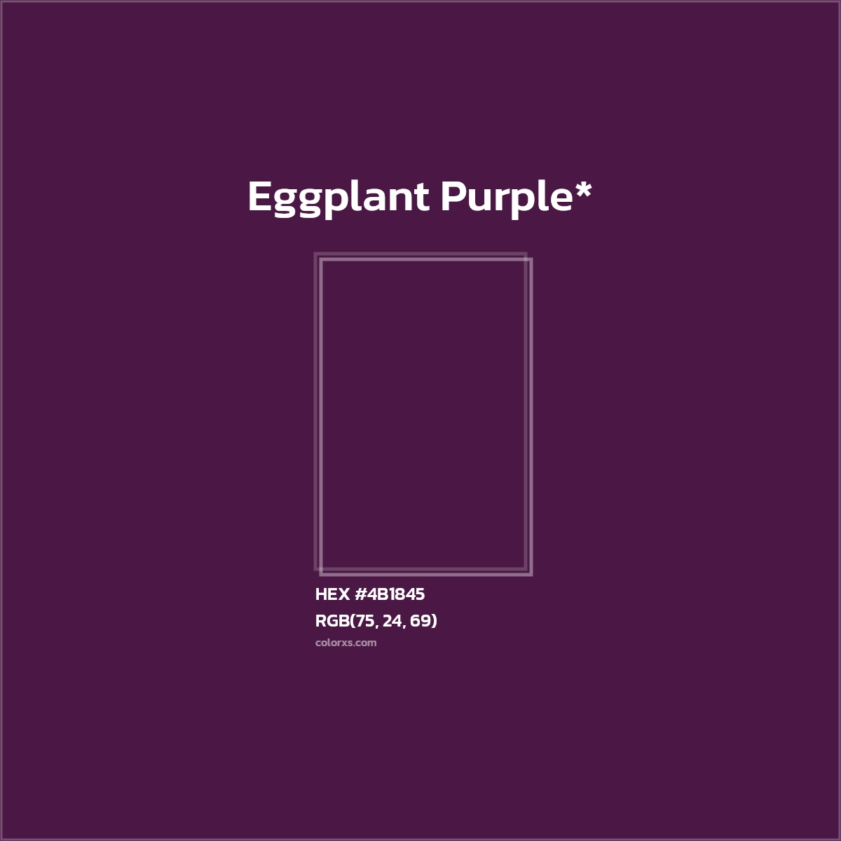 HEX #4B1845 Color Name, Color Code, Palettes, Similar Paints, Images