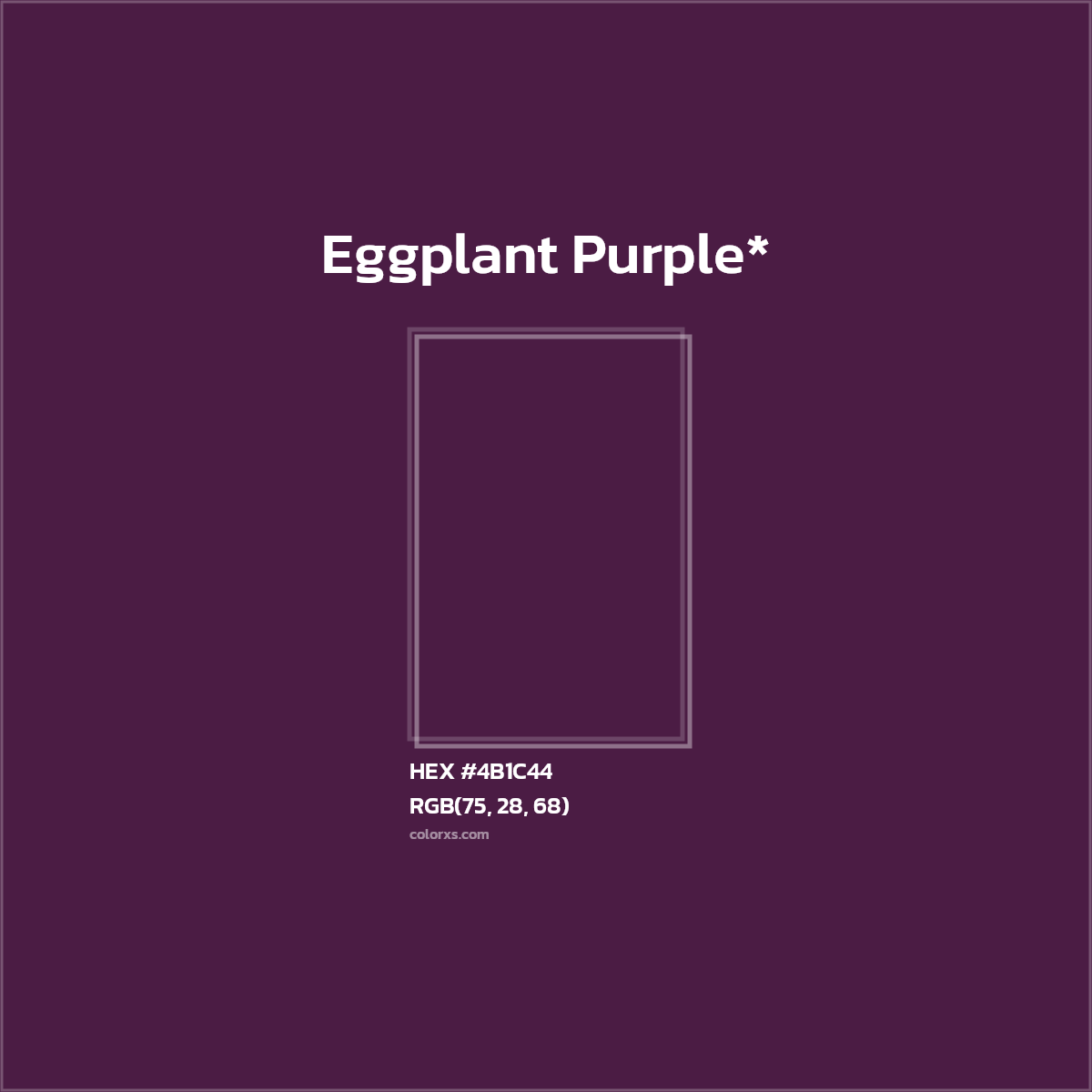 HEX #4B1C44 Color Name, Color Code, Palettes, Similar Paints, Images