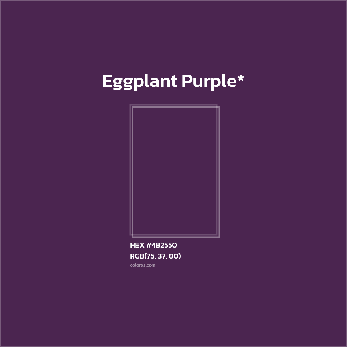 HEX #4B2550 Color Name, Color Code, Palettes, Similar Paints, Images