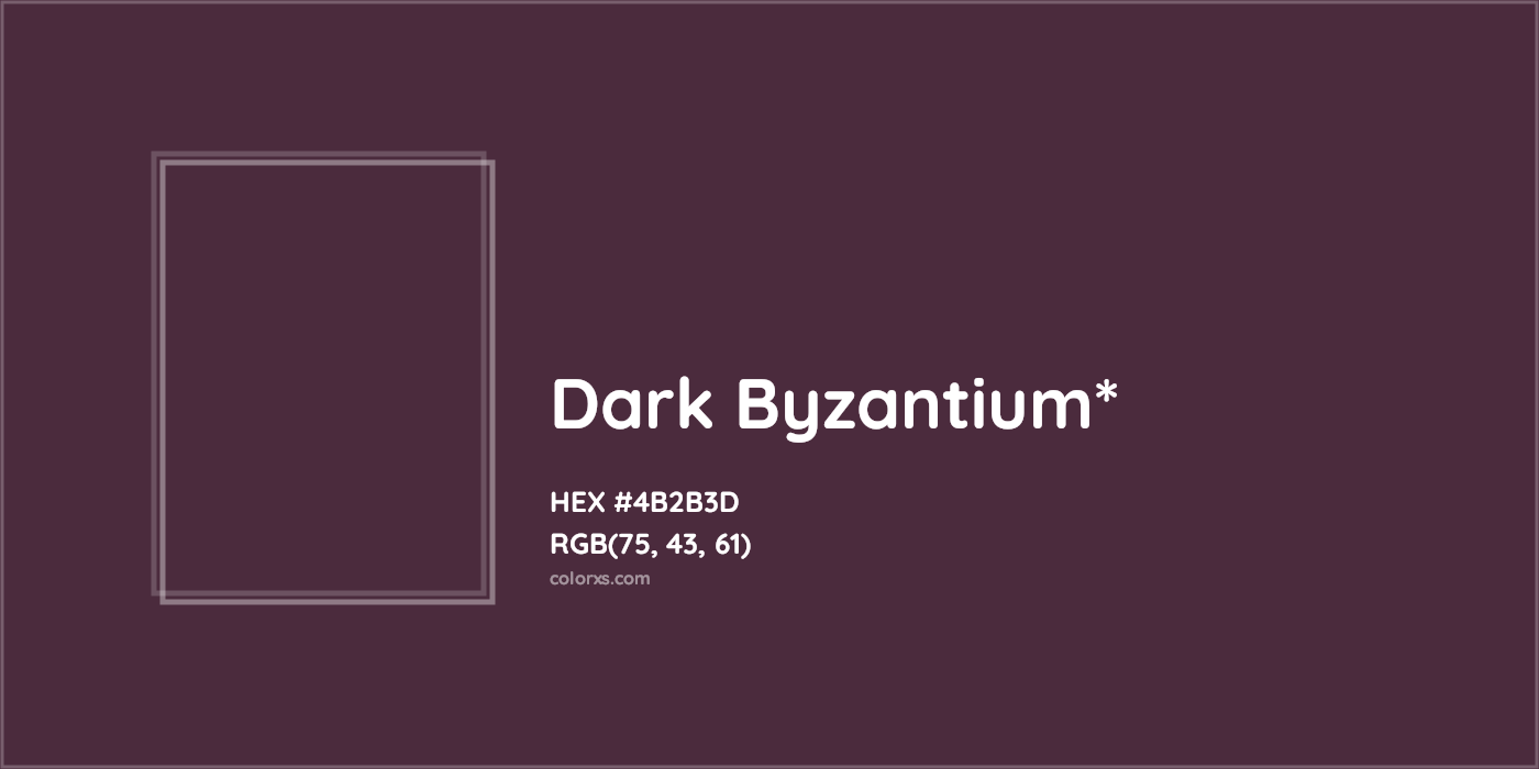 HEX #4B2B3D Color Name, Color Code, Palettes, Similar Paints, Images