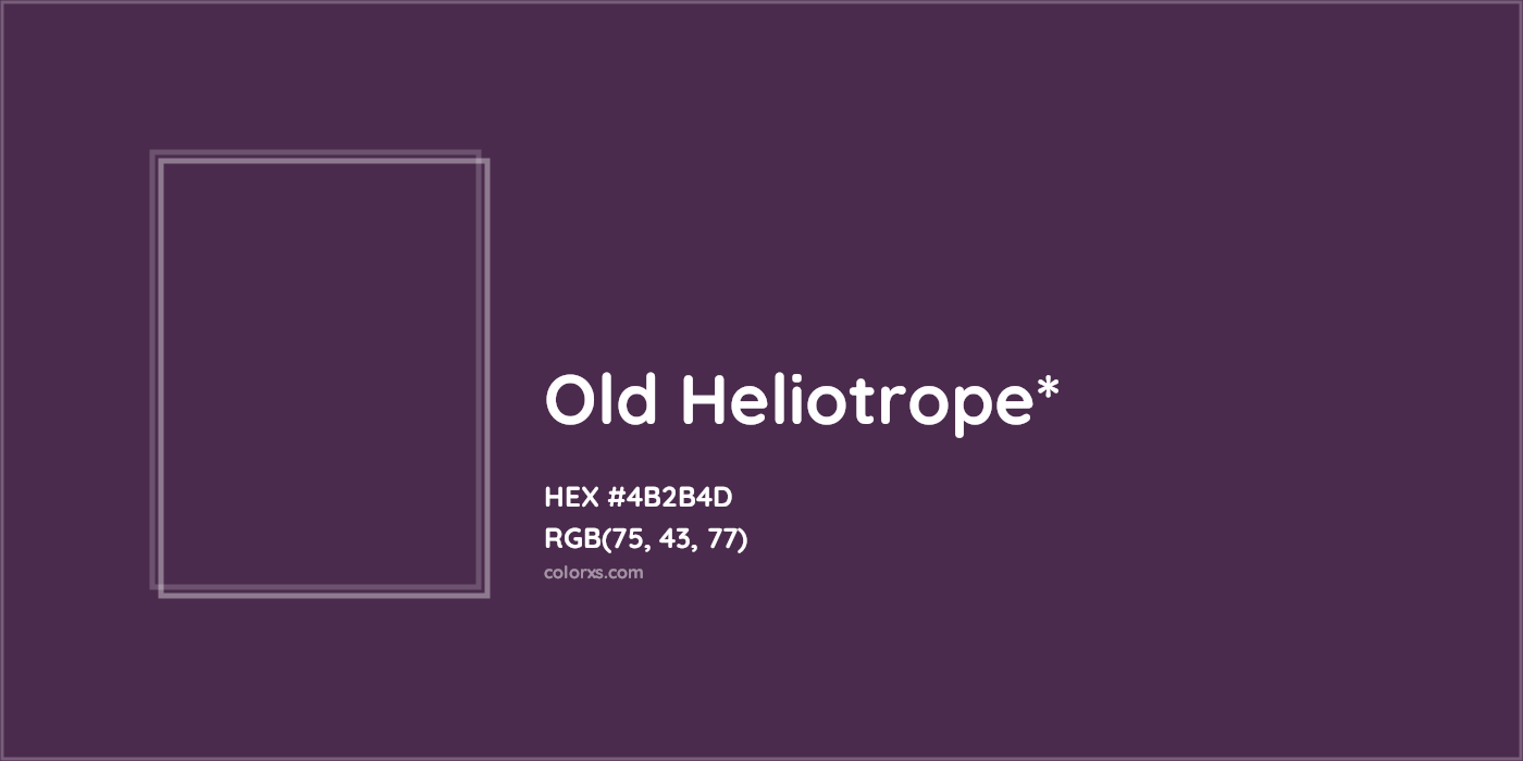 HEX #4B2B4D Color Name, Color Code, Palettes, Similar Paints, Images