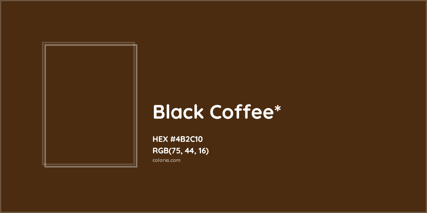 HEX #4B2C10 Color Name, Color Code, Palettes, Similar Paints, Images
