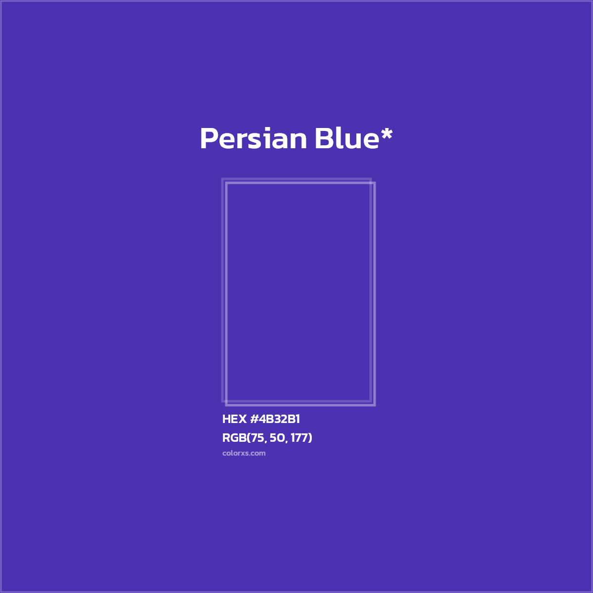 HEX #4B32B1 Color Name, Color Code, Palettes, Similar Paints, Images