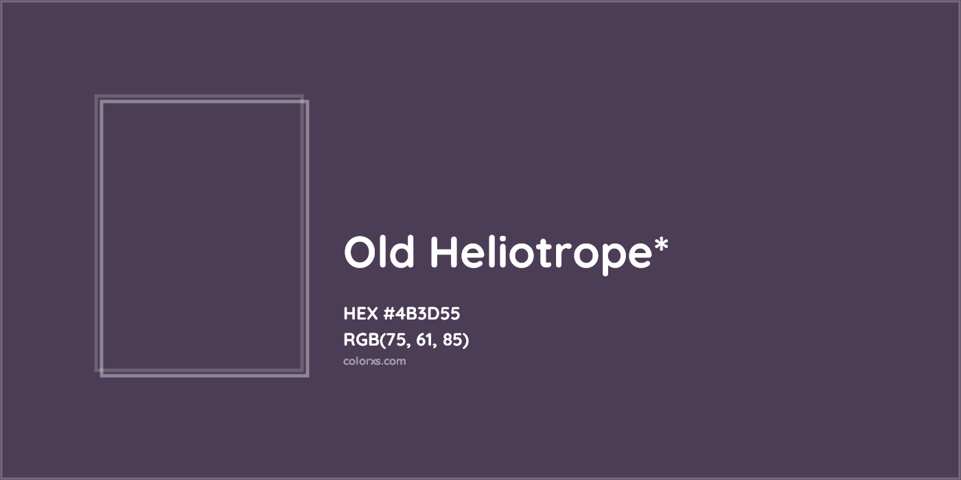 HEX #4B3D55 Color Name, Color Code, Palettes, Similar Paints, Images