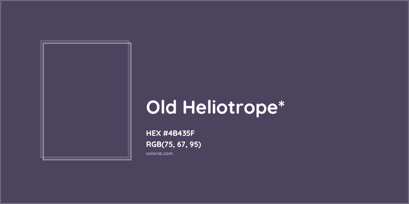 HEX #4B435F Color Name, Color Code, Palettes, Similar Paints, Images