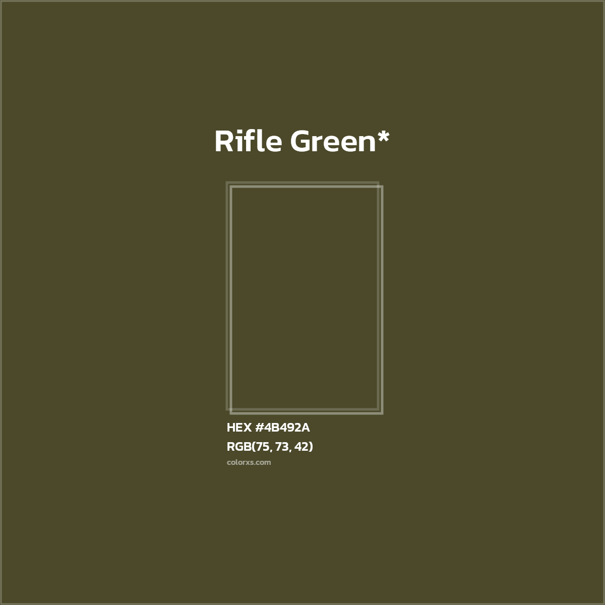 HEX #4B492A Color Name, Color Code, Palettes, Similar Paints, Images