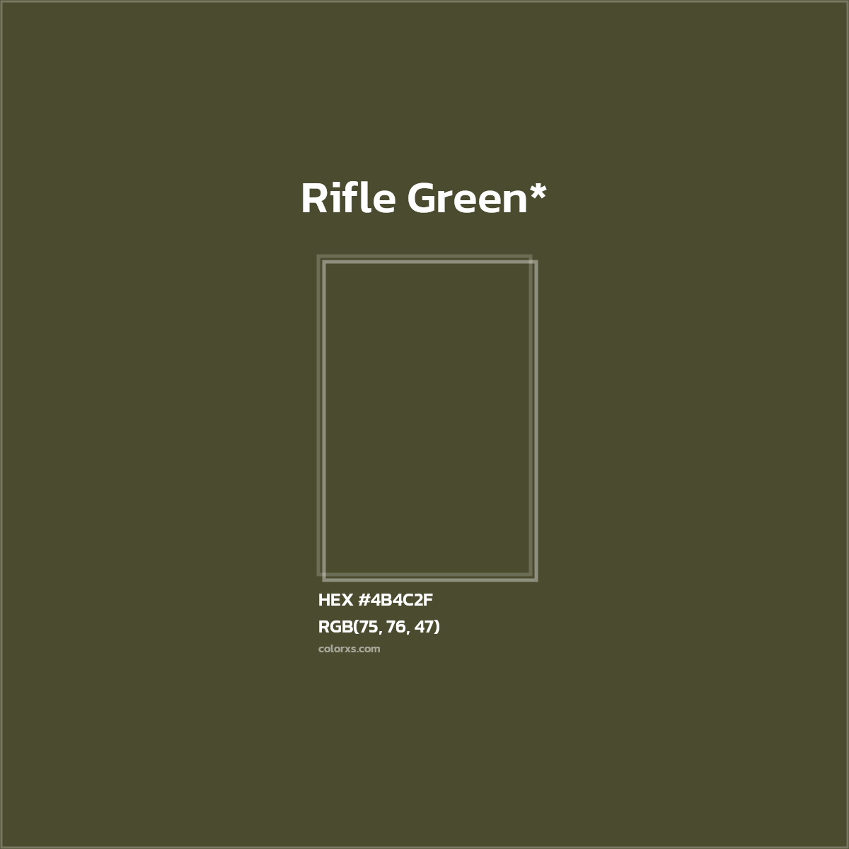 HEX #4B4C2F Color Name, Color Code, Palettes, Similar Paints, Images