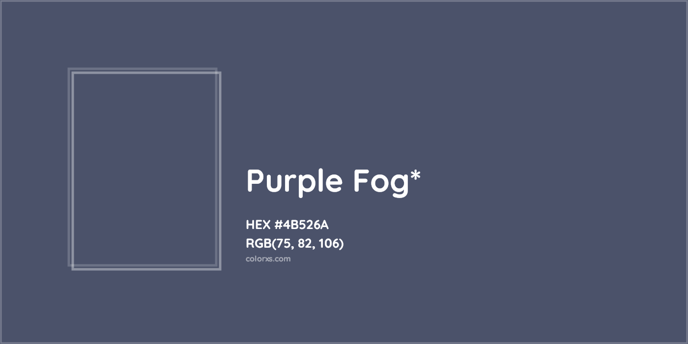 HEX #4B526A Color Name, Color Code, Palettes, Similar Paints, Images