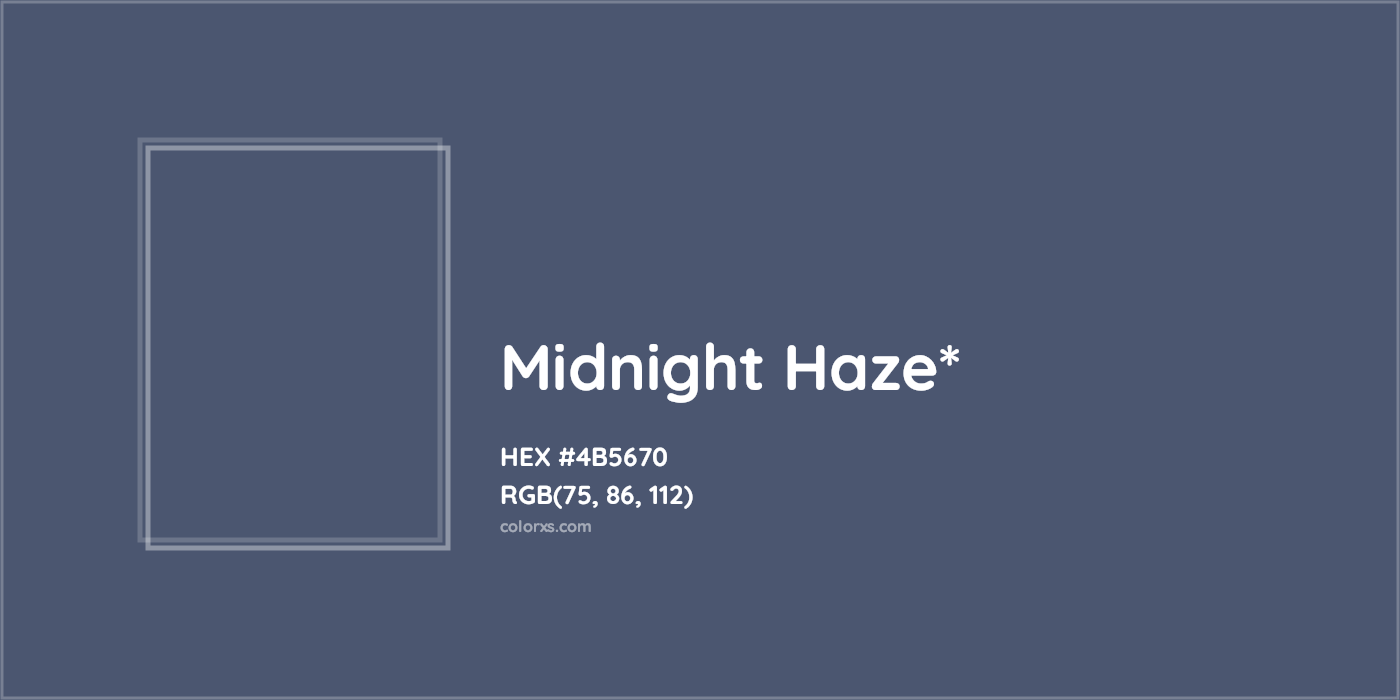 HEX #4B5670 Color Name, Color Code, Palettes, Similar Paints, Images